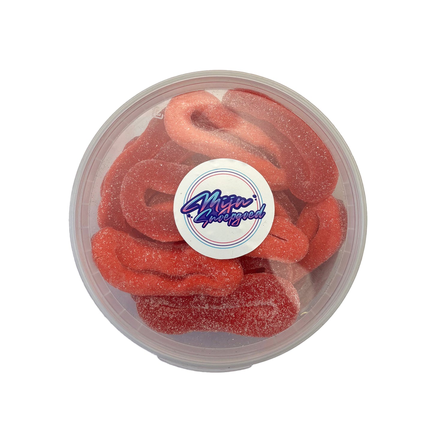 Mijn Snoepgoed Gesuikerde Aardbei Ringen (250 Gram) - van Mijn Snoepgoed - Nu voor maar €2.25 bij Mijn Snoepgoed