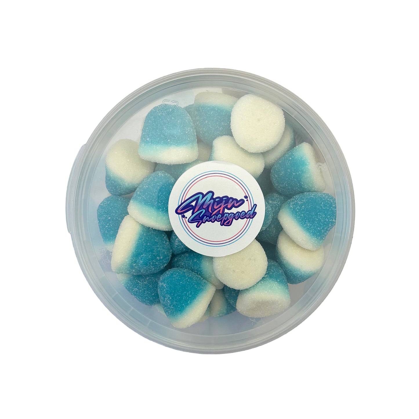 Mijn Snoepgoed Gesuikerde Blauwe Kusjes (250 Gram) - online bestellen bij Mijn Snoepgoed!