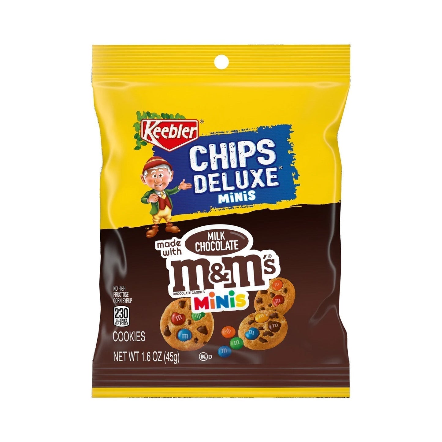 Keebler M&M's Bite Size Cookies (45 gram) THT: 03-02-2025 - van M&M - Nu voor maar €0.49 bij Mijn Snoepgoed