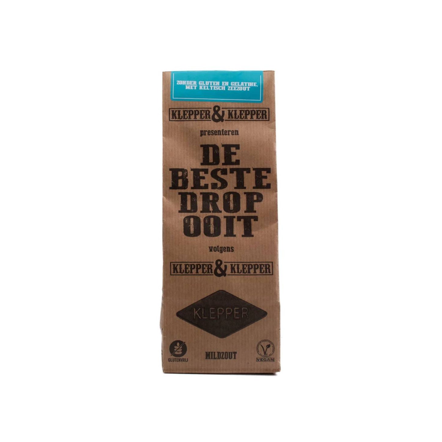 Klepper en Klepper Mildzout Zoute Drop