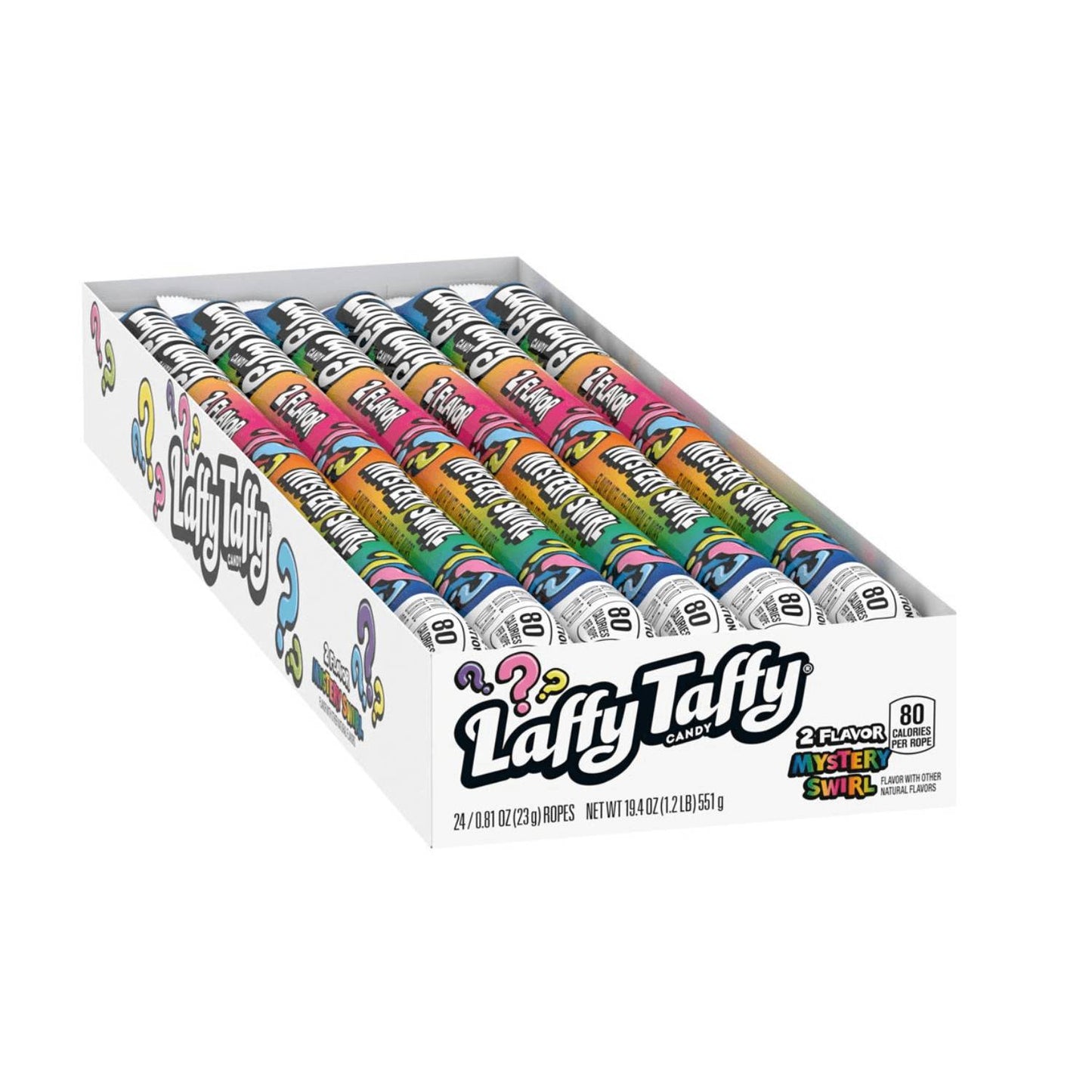 Laffy Taffy Mystery Swirl (23 gram) - van Laffy Taffy - Nu voor maar €0.65 bij Mijn Snoepgoed