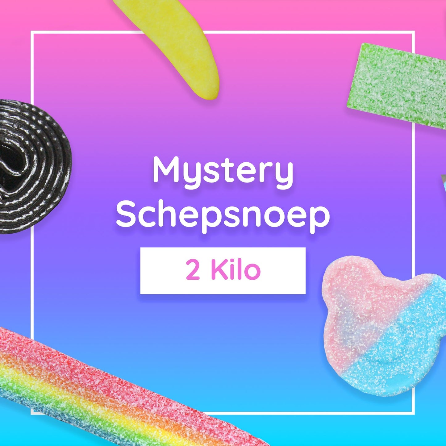 Mystery Schepsnoep (2 Kilo) - van Mijn Snoepgoed - Nu voor maar €19.95 bij Mijn Snoepgoed
