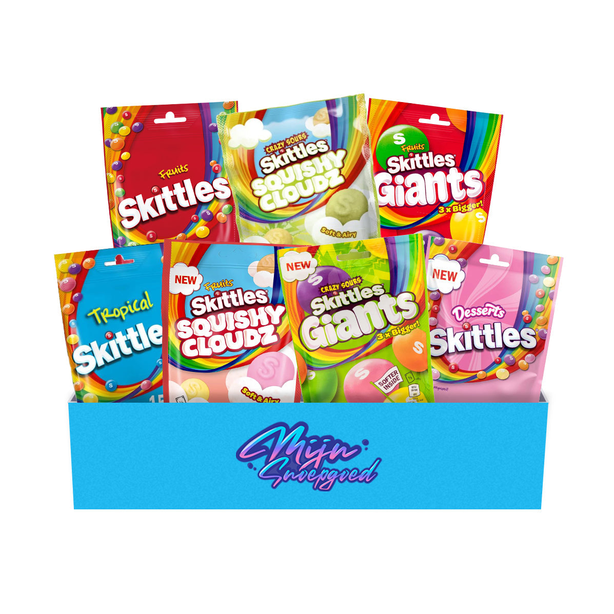 Skittles Box (7 stuks) - online bestellen bij Mijn Snoepgoed!