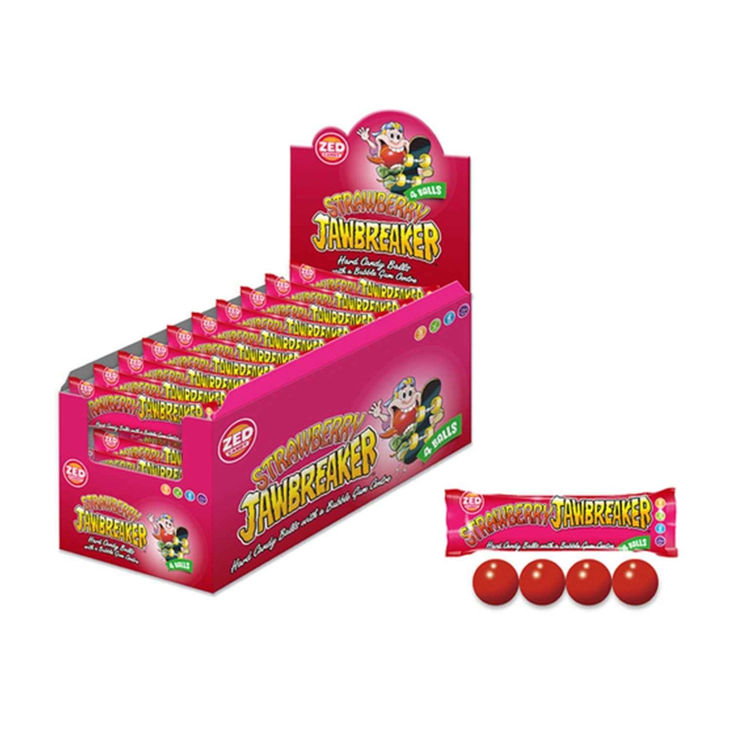 Jawbreaker Strawberry (33 gram)