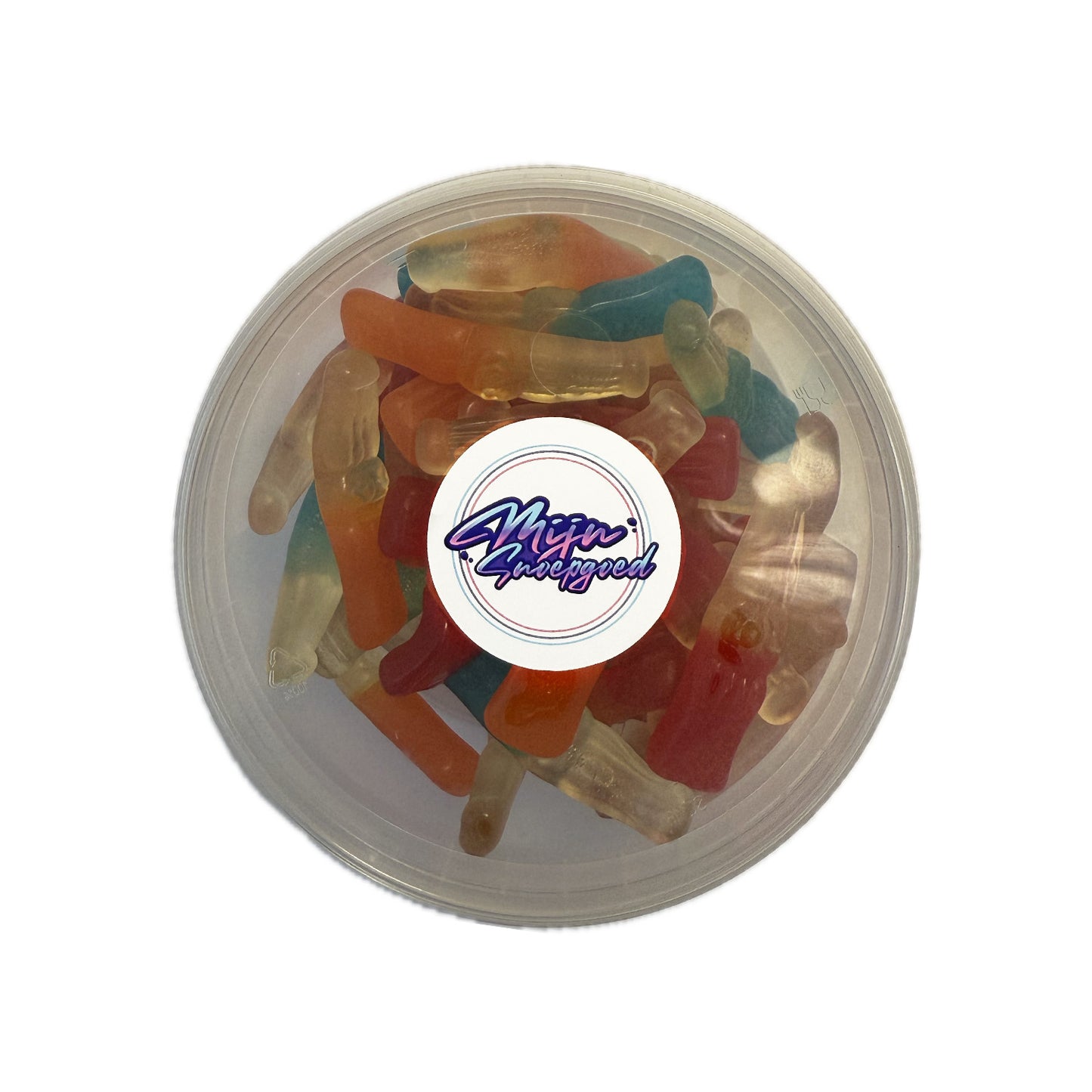 Mijn Snoepgoed Gekleurde Flesjes (250 Gram) - online bestellen bij Mijn Snoepgoed!