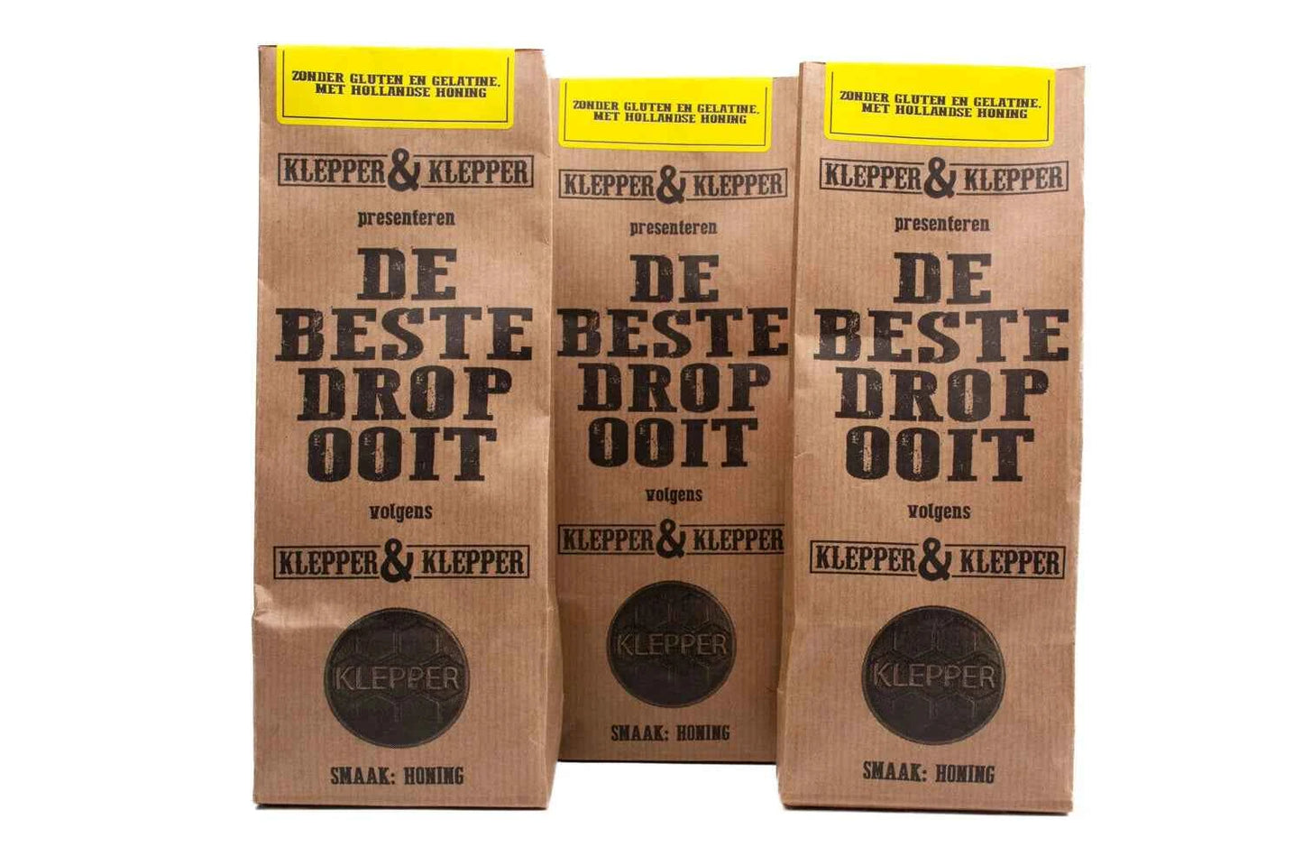 Klepper en Klepper Honing Drop