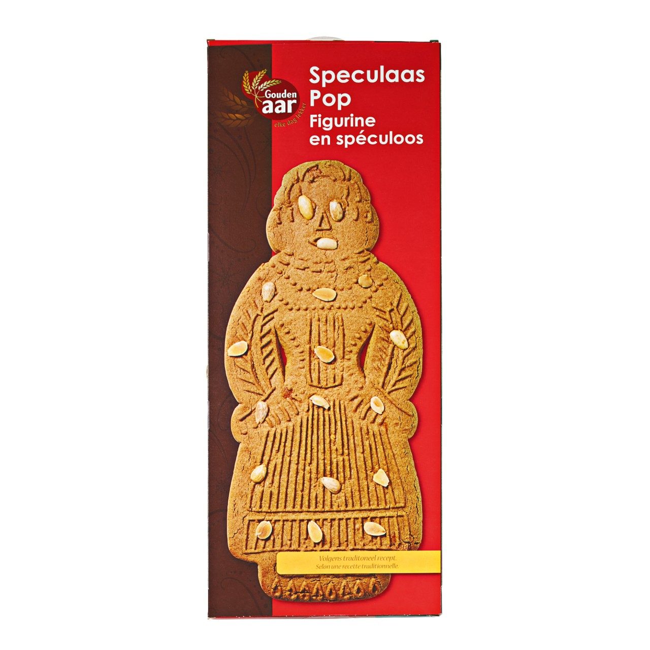 Gouden Aar Speculaaspop (250 Gram) - online bestellen bij Mijn Snoepgoed!