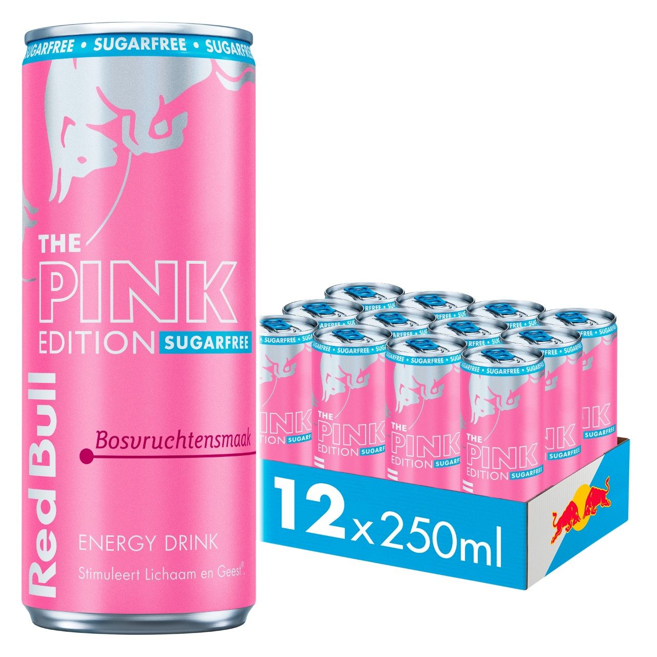 Red Bull The Pink Edition Sugarfree (250 ml) - van Red Bull - Nu voor maar €2.05 bij Mijn Snoepgoed