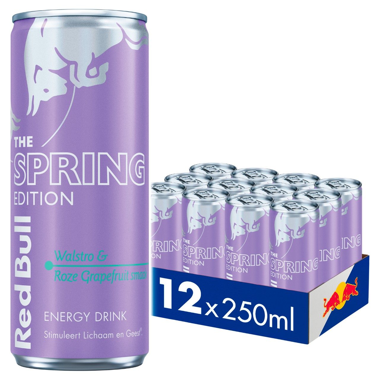 Red Bull The Spring Edition 2025 Walstra & Roze Grapefruit (250 ml) - online bestellen bij Mijn Snoepgoed!