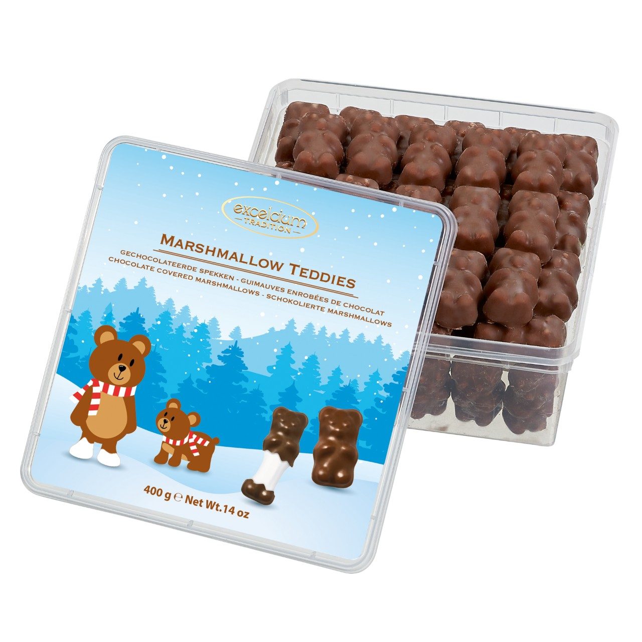 Marshmallow Teddies (400 gram)