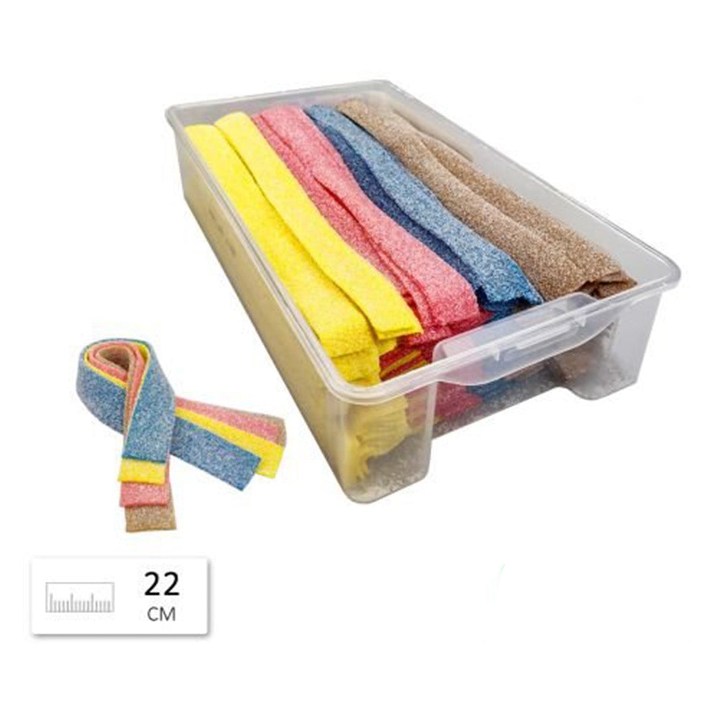 Jake Radikal Zure Matjes Gekleurd (200 Stuks) - 1 Silo - online bestellen bij Mijn Snoepgoed!