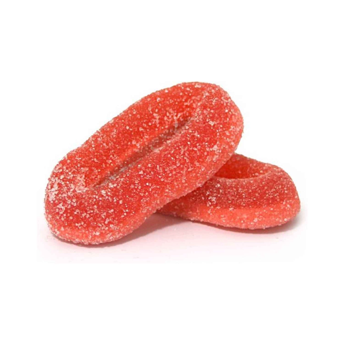 Damel Gesuikerde Aardbei Ringen (1 Kilo)