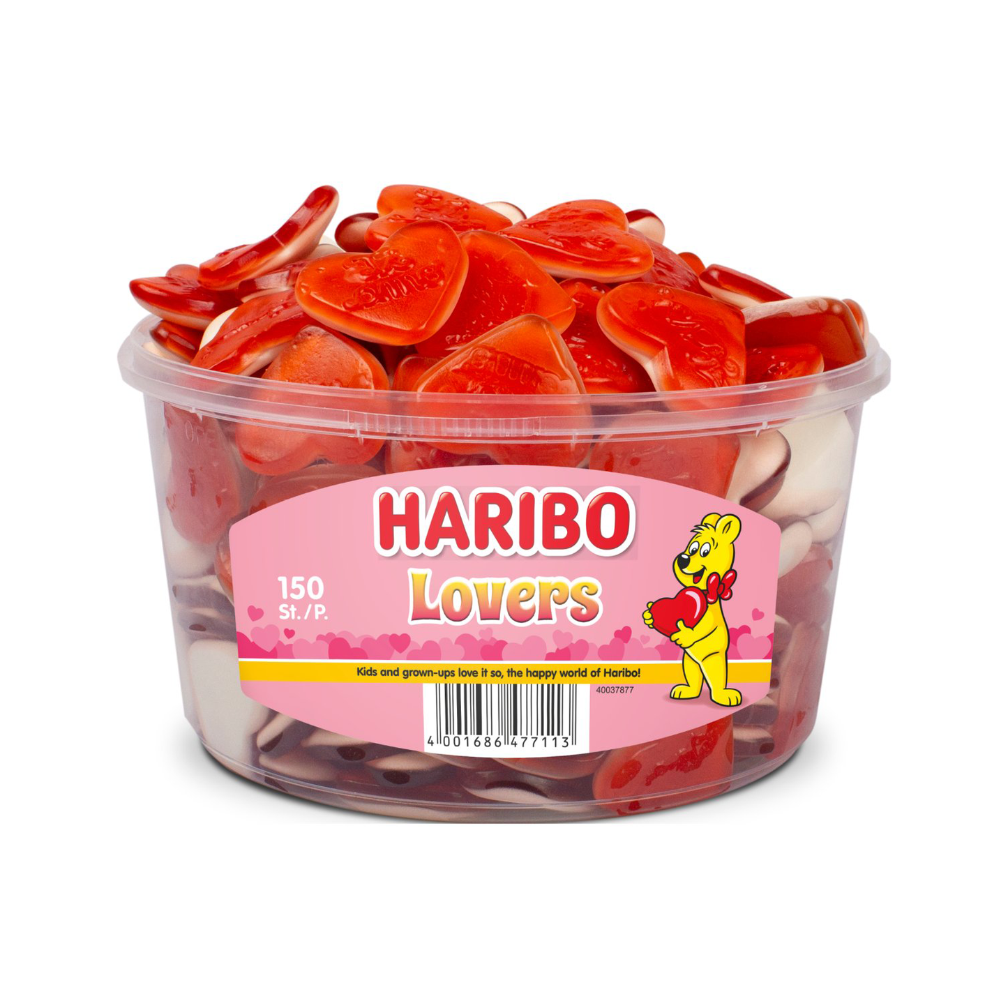 Haribo Lovers Silo (150 Stuks) - online bestellen bij Mijn Snoepgoed!