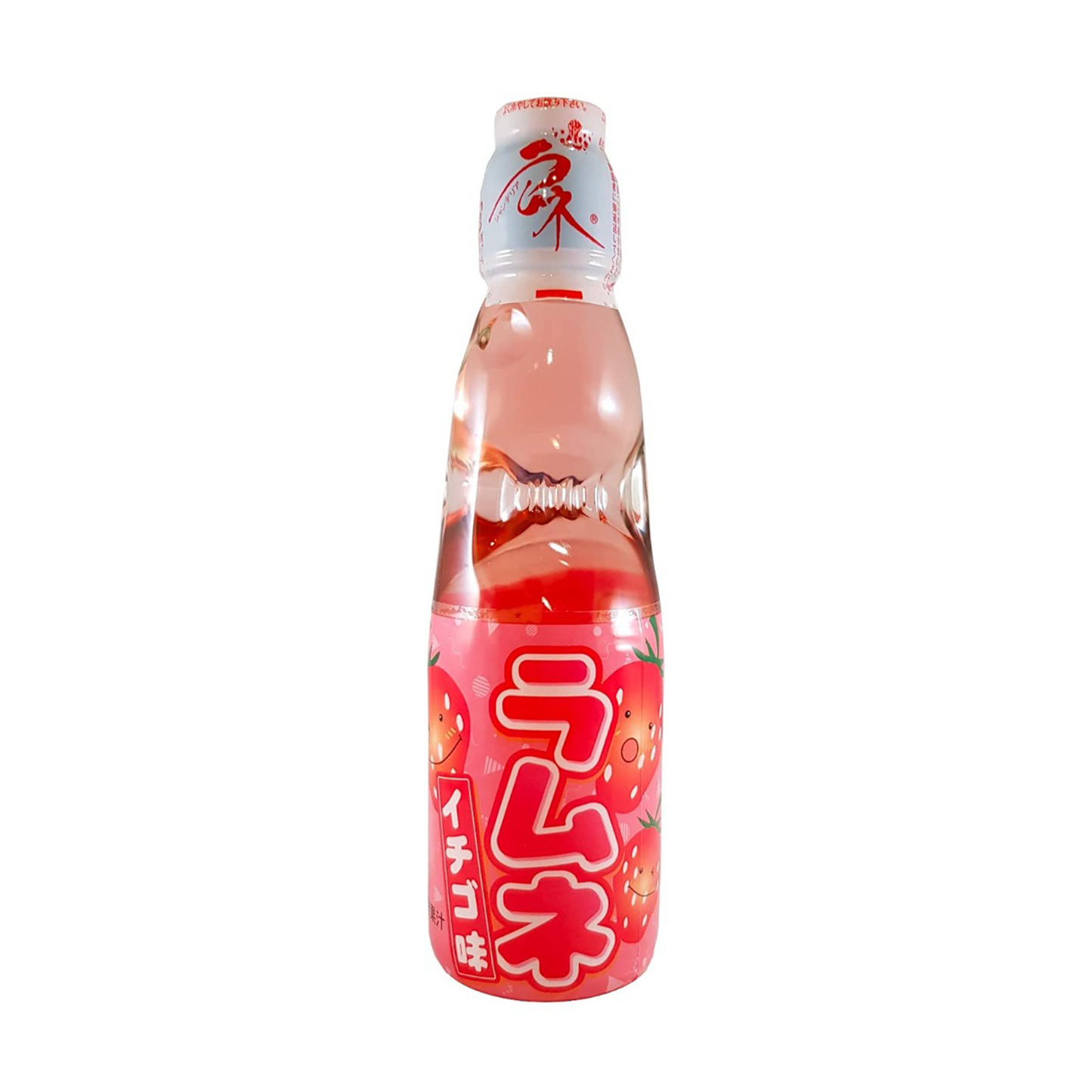 Ramune Strawberry (200 ml) - van Ramune - Nu voor maar €2.29 bij Mijn Snoepgoed