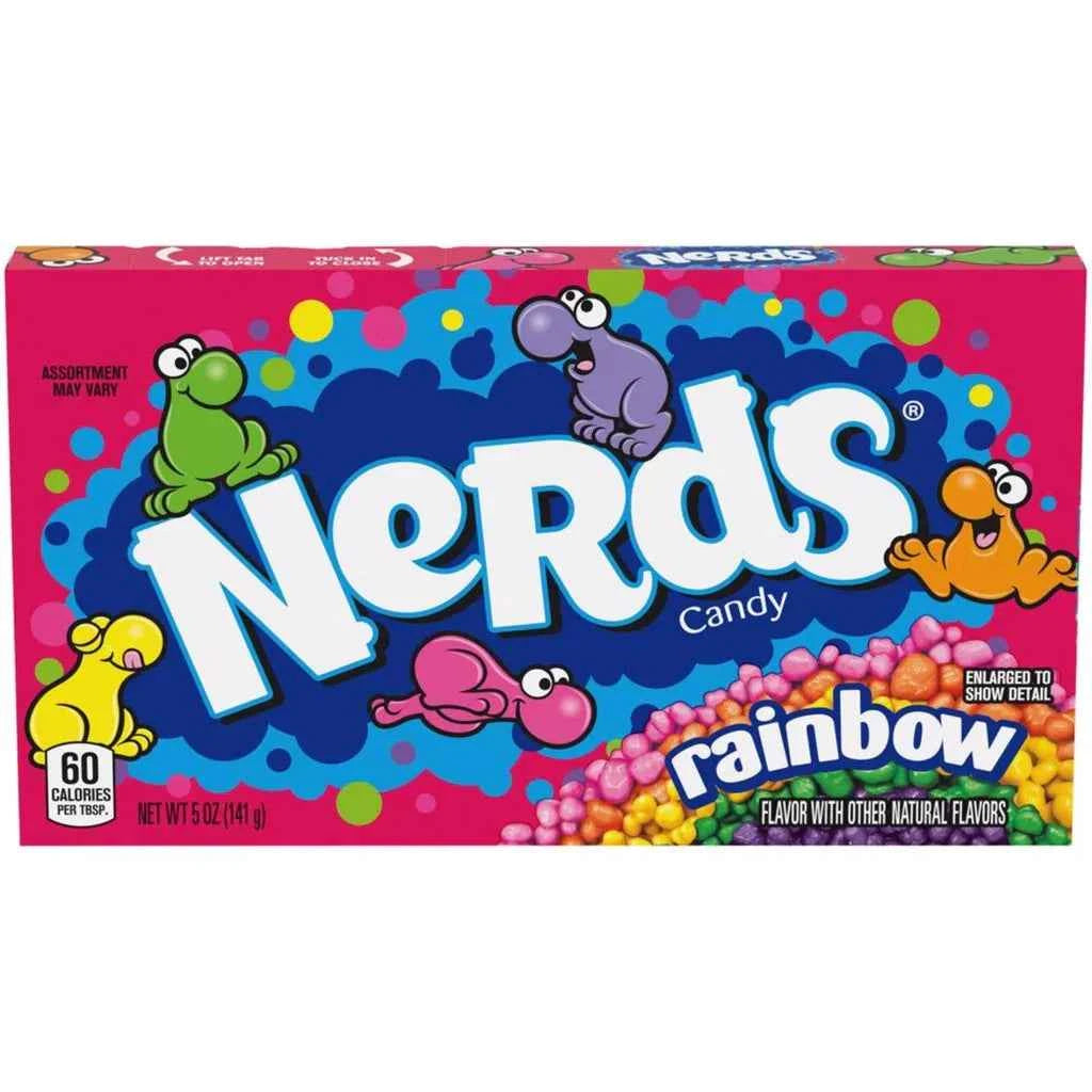 Wonka Nerds Rainbow Theater Box (141 gram)