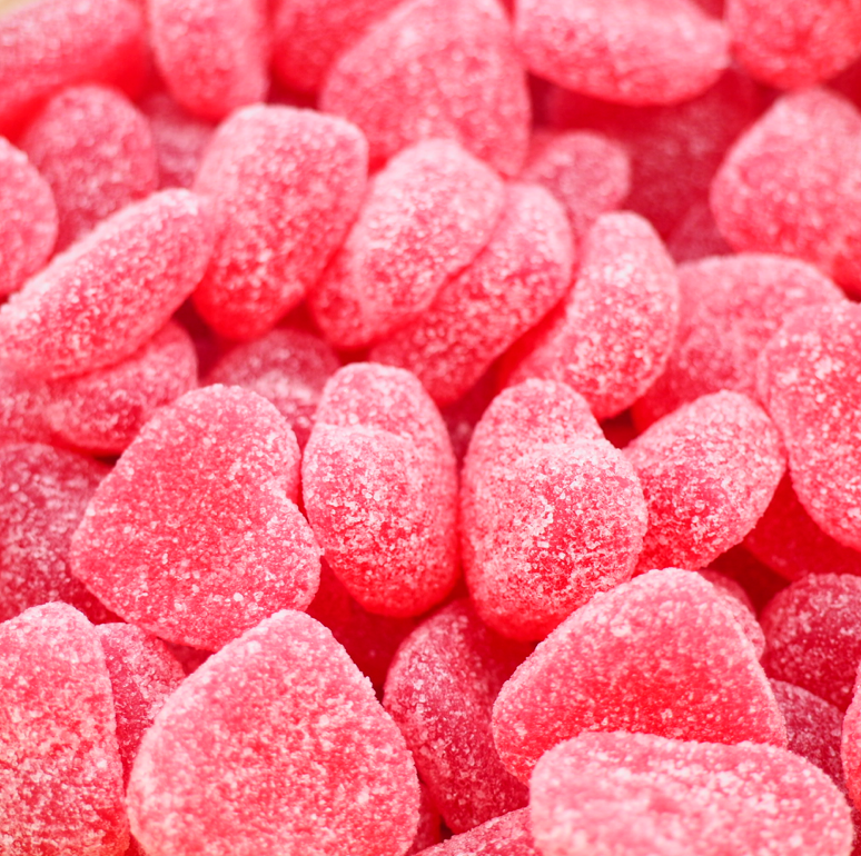 Haribo Frambozenhartjes (1 Kilo)