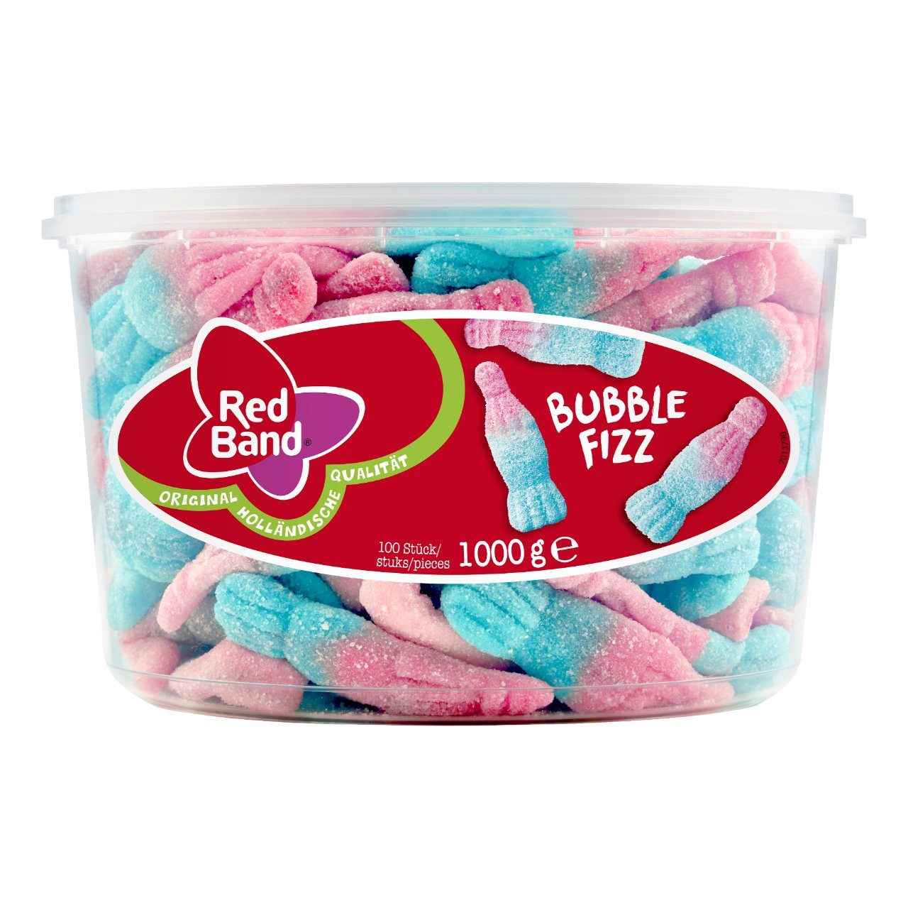 Red Band Bubble Fizz Silo (100 Stuks)