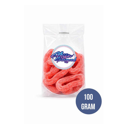 Damel Gesuikerde Aardbei Ringen