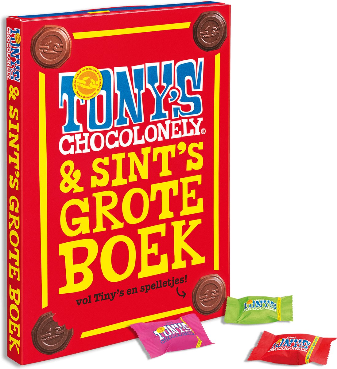 Tony's Chocolonely Chocolade Sinterklaas Boek (135 Gram) - van Tony's Chocolonely - Nu voor maar €12.95 bij Mijn Snoepgoed