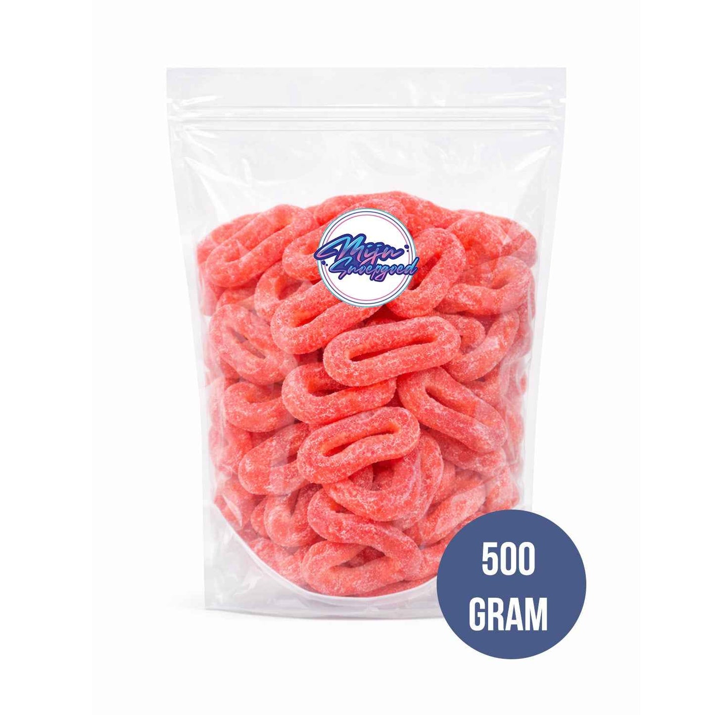 Damel Gesuikerde Aardbei Ringen