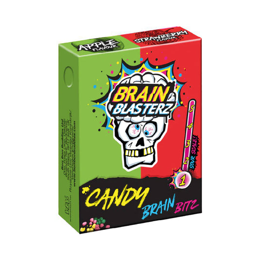 Brain Blasterz Bitz Apple Strawberry (45 Gram) - van Brain Blasterz - Nu voor maar €0.85 bij Mijn Snoepgoed