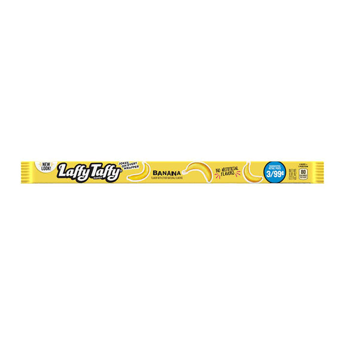 Laffy Taffy Banana (23 gram) - van Laffy Taffy - Nu voor maar €0.65 bij Mijn Snoepgoed