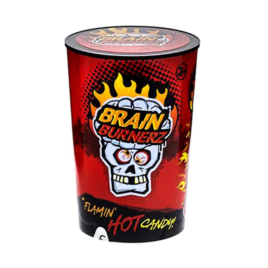 Brain Blasterz Burnerz Super Flamin Hot Candy (48 Gram) - van Brain Blasterz - Nu voor maar €1.99 bij Mijn Snoepgoed