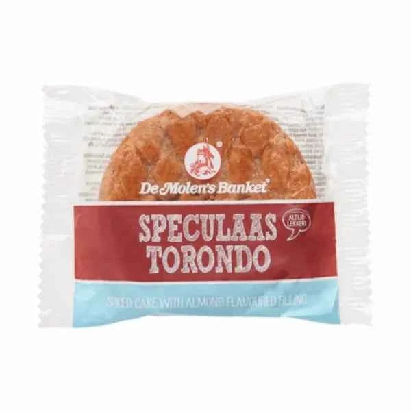 De Molen's Banket Speculaas Torondo's Koeken (28 x 65 Gram)