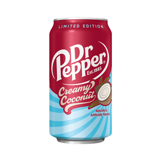 Dr Pepper Creamy Coconut (355 ml) - van Dr. Pepper - Nu voor maar €1.90 bij Mijn Snoepgoed