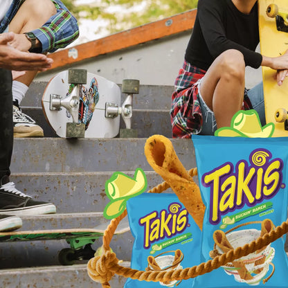 Takis Buckin Ranch (92.3 Gram) - van Takis - Nu voor maar €3.79 bij Mijn Snoepgoed