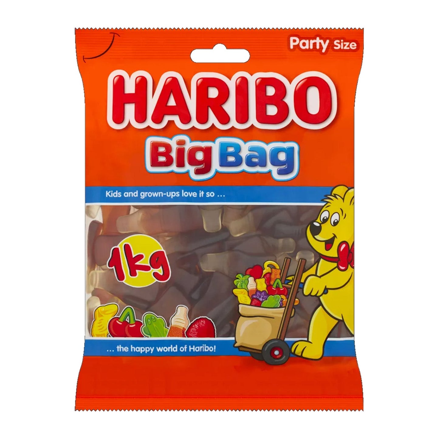 Haribo Happy Cola Groot (1 Kilo) - van Haribo - Nu voor maar €8.99 bij Mijn Snoepgoed