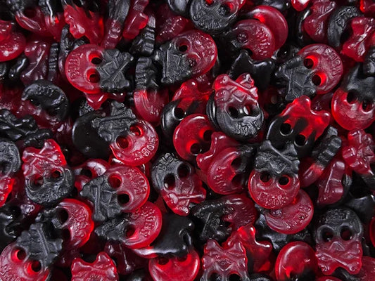 Bubs Drop Framboos Skulls