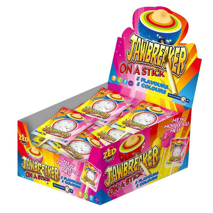 Jawbreaker On A Stick (50 Gram) - van Jawbreaker - Nu voor maar €0.99 bij Mijn Snoepgoed