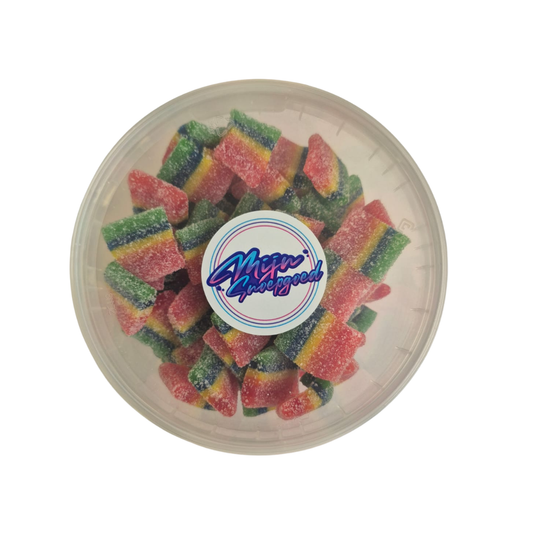 Mijn Snoepgoed Zure Regenboogmatjes (450 Gram)