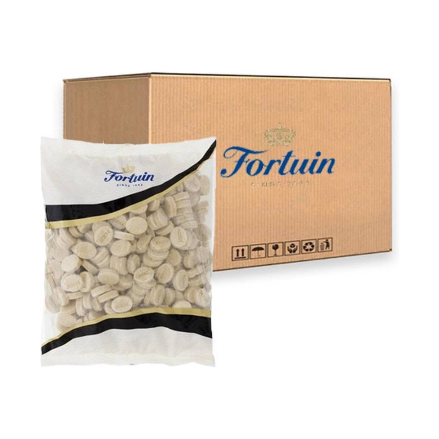 Fortuin Hoesttabletten (1 Kilo) - van Fortuin - Nu voor maar €6.59 bij Mijn Snoepgoed