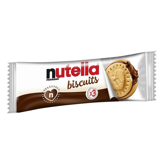 Nutella Biscuits T3 (41,4 Gram) - van Nutella - Nu voor maar €0.89 bij Mijn Snoepgoed