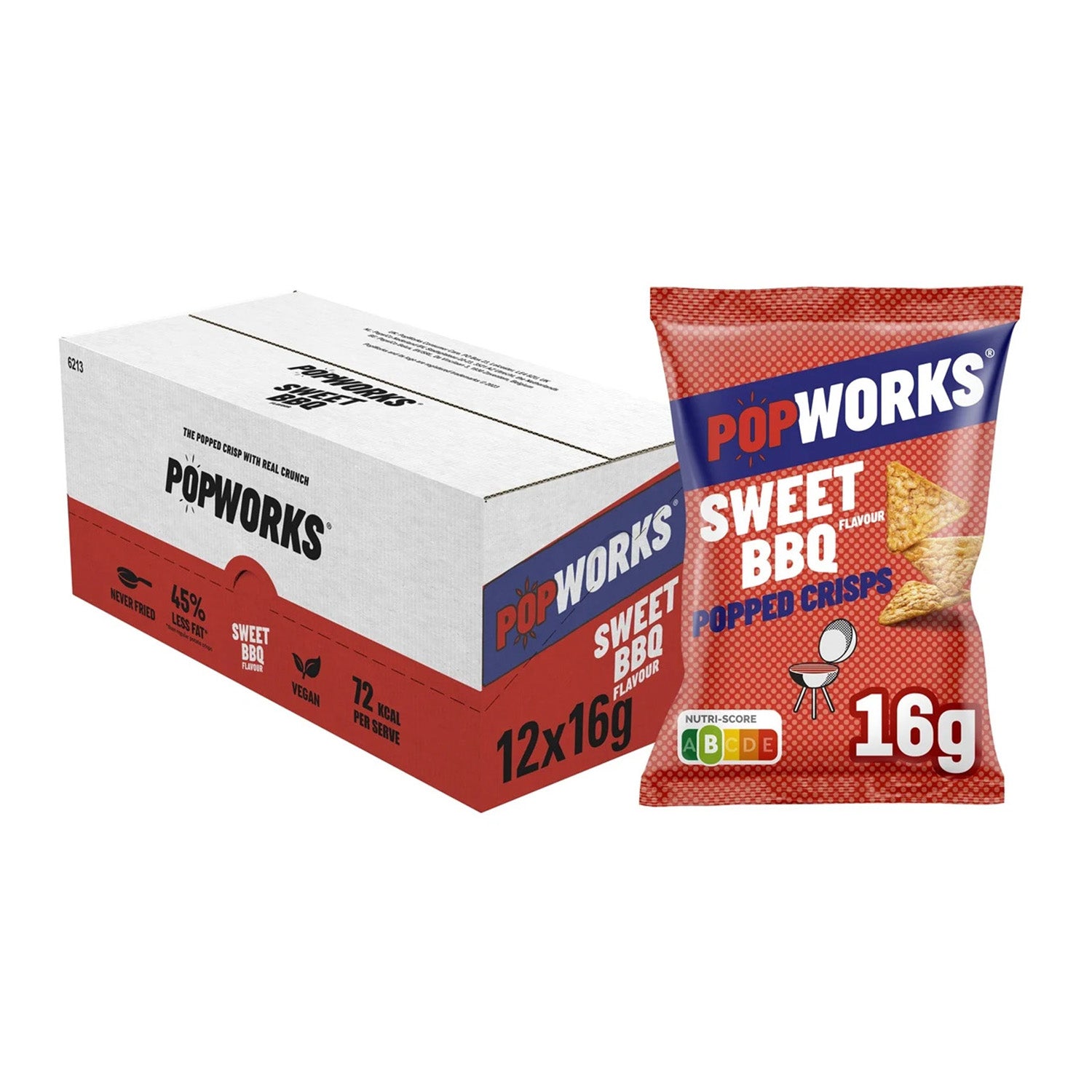 Popworks Sweet BBQ (16 Gram) - van Popworks - Nu voor maar €1.29 bij Mijn Snoepgoed