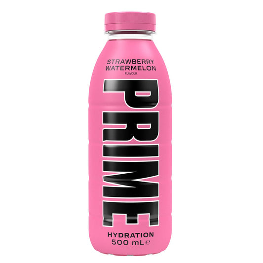 Prime Hydration Strawberry Watermelon (500 ml) - van PRIME - Nu voor maar €2.99 bij Mijn Snoepgoed