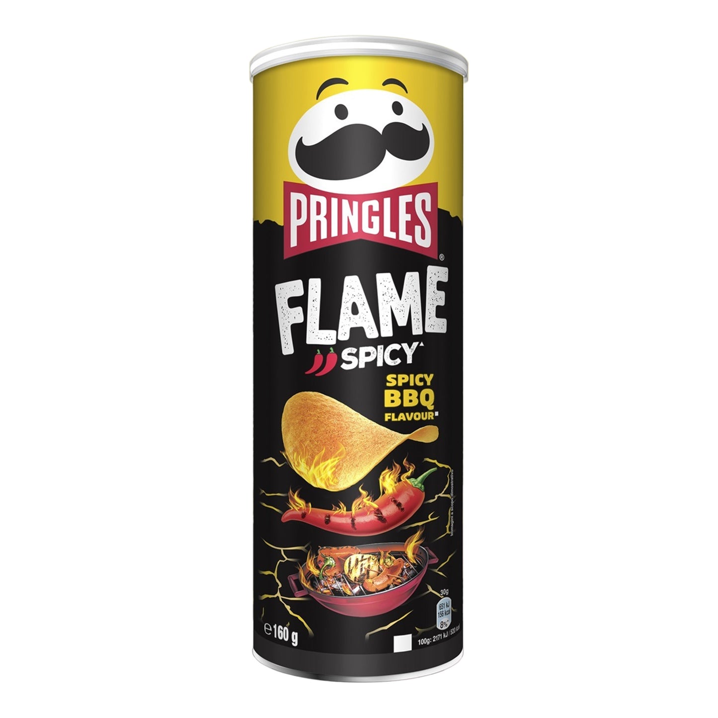 Pringles Flame Spicy BBQ (160 Gram)