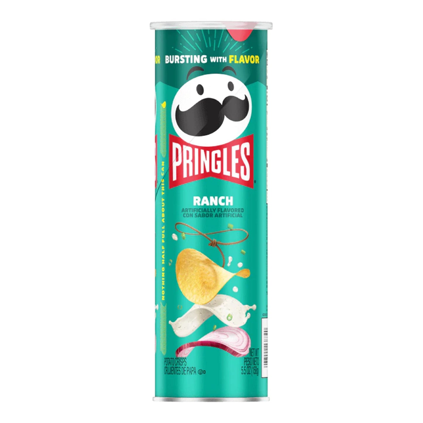 Pringles Ranch Flavour (156 gram) - van Pringles - Nu voor maar €3.25 bij Mijn Snoepgoed