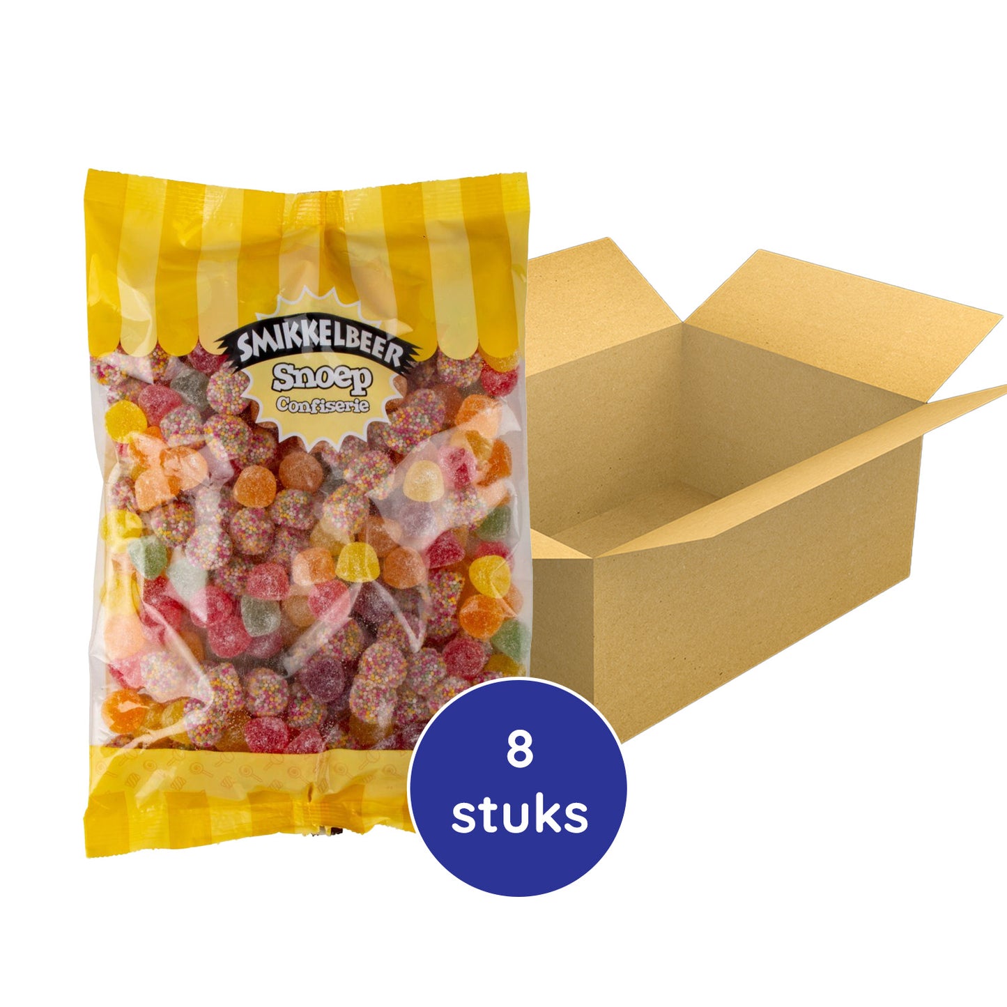 Smikkelbeer Tum Tum Mix (1 Kilo) - van Smikkelbeer - Nu voor maar €7.95 bij Mijn Snoepgoed