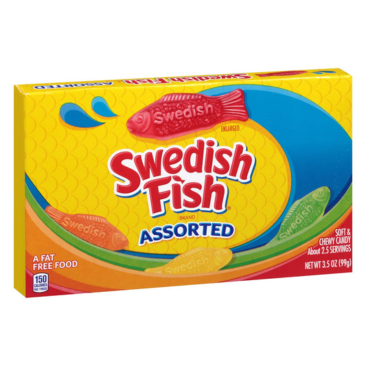 Swedish Fish Assorted (99 Gram) - van Swedish Fish - Nu voor maar €2.49 bij Mijn Snoepgoed