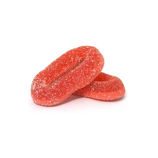 Damel Gesuikerde Aardbei Ringen