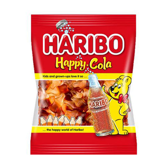 Haribo Happy Cola Kleine Flesjes (1 Kilo) - van Haribo - Nu voor maar €8.99 bij Mijn Snoepgoed