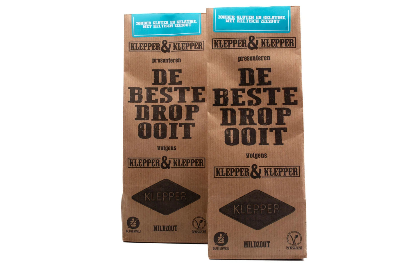 Klepper en Klepper Mildzout Zoute Drop