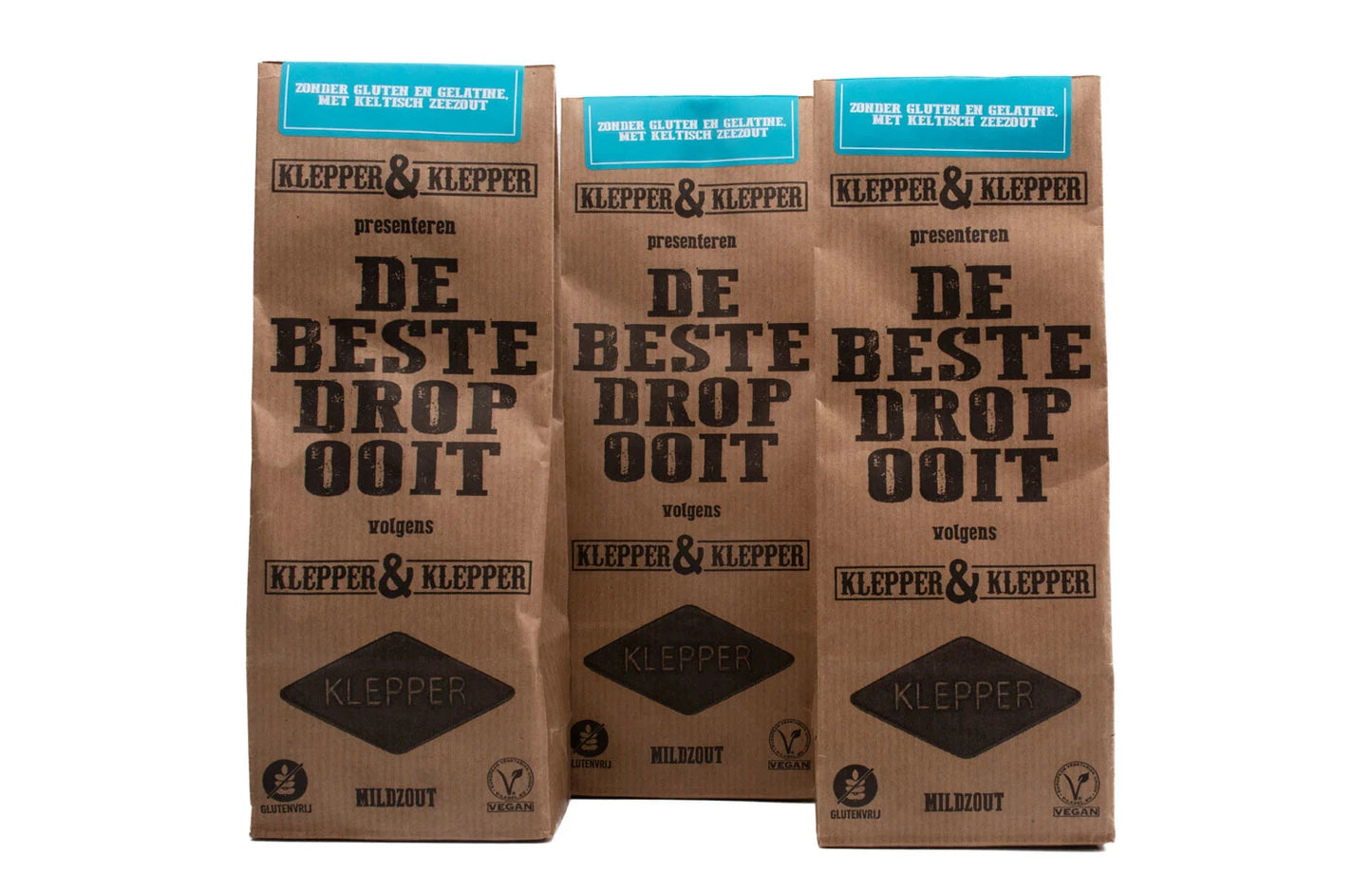 Klepper en Klepper Mildzout Zoute Drop