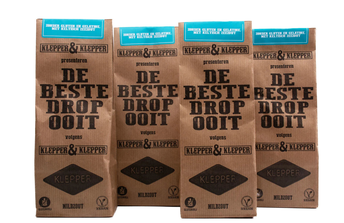 Klepper en Klepper Mildzout Zoute Drop