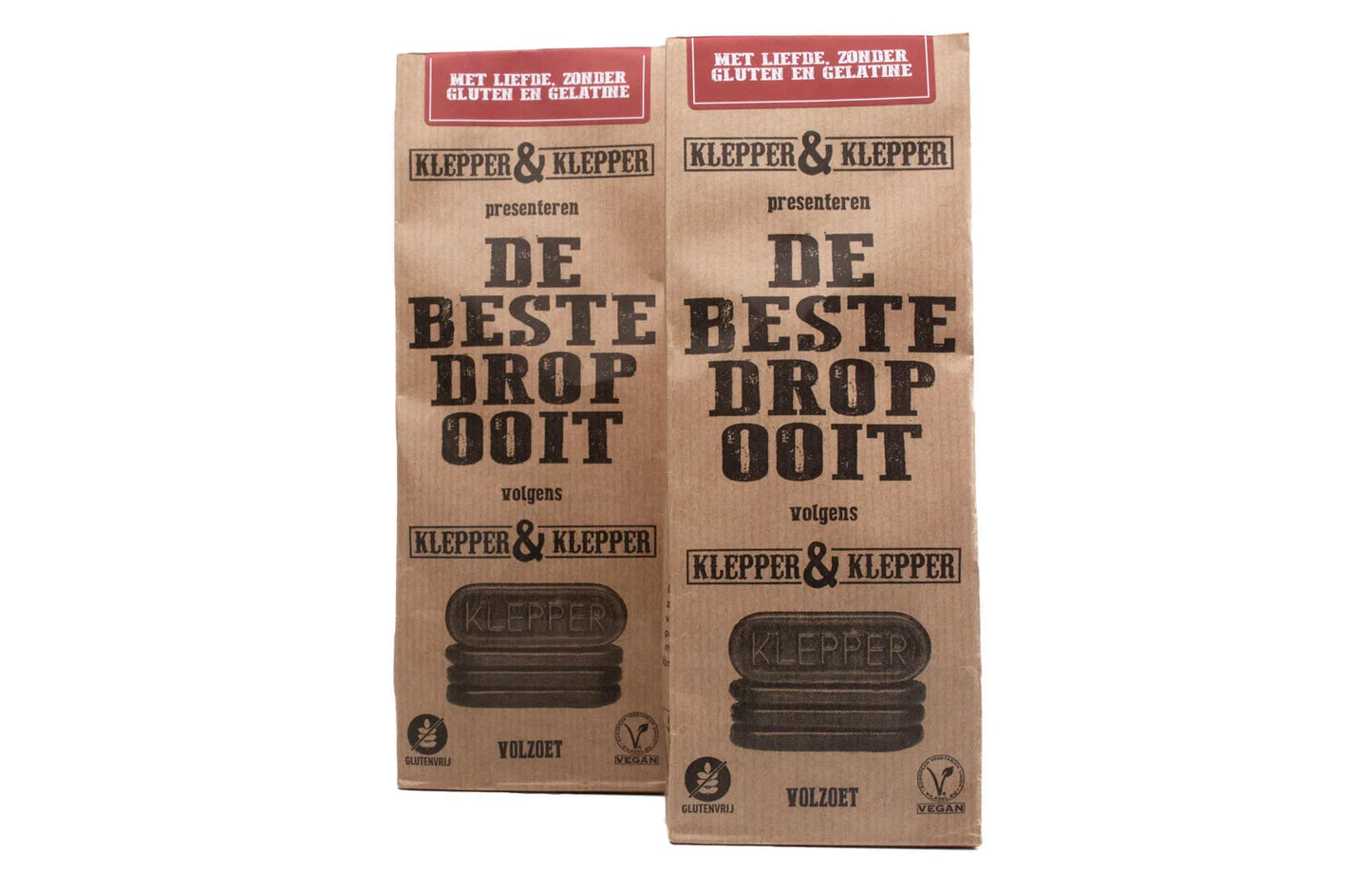 Klepper en Klepper Volzoet Zoete Drop