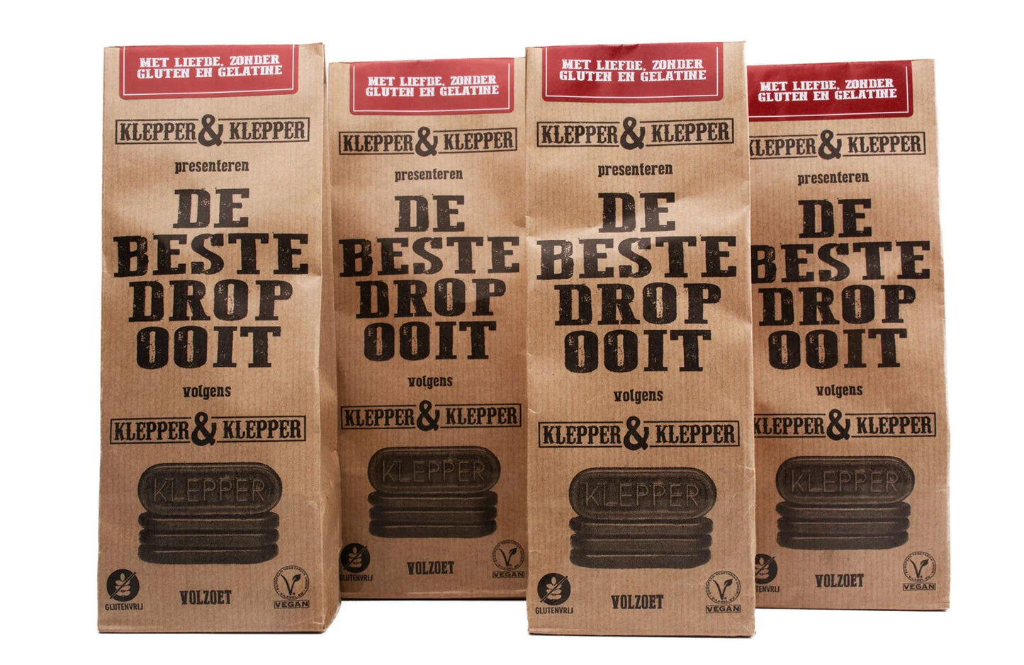 Klepper en Klepper Volzoet Zoete Drop