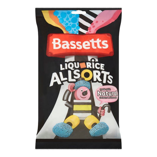 Bassetts Engelse Dropmix (1 Kilo) - van Bassetts - Nu voor maar €7.85 bij Mijn Snoepgoed